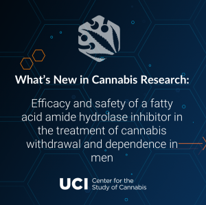 Efficacy and safety of a fatty acid amide hydrolase inhibitor in the treatment of cannabis withdrawal and dependence in men