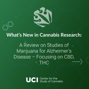A Review on Studies of Marijuana for Alzheimer’s Disease – Focusing on CBD, THC