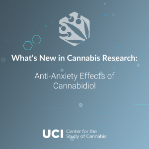 Anti-Anxiety Effects of Cannabidiol